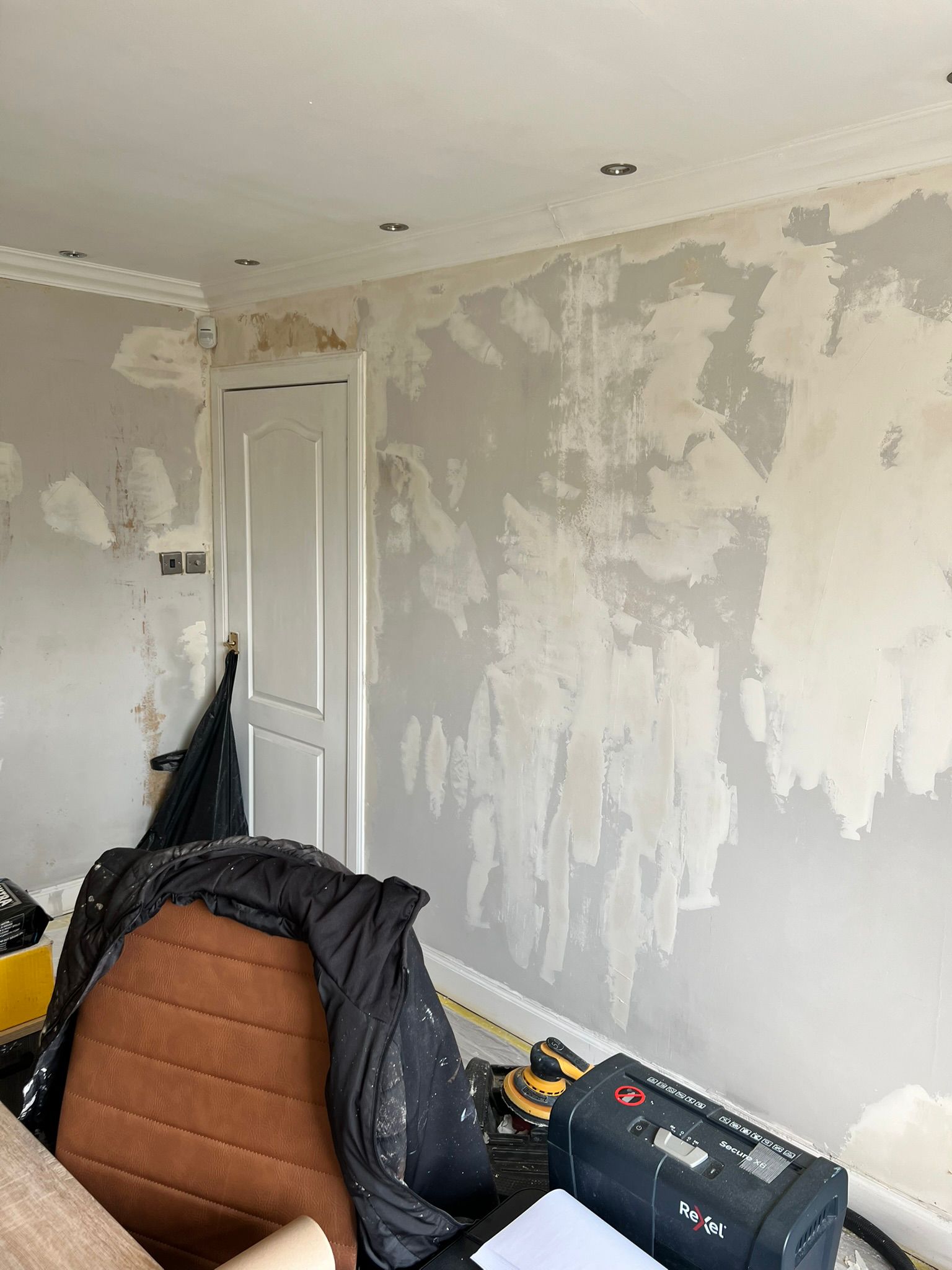 Before Complete Interior Makeover - Professional UPVC Spraying & Painting Lanarkshire